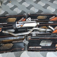 Original yamaha WR155 WR 155 AHRS F5 FIVE exhaust