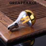 GREATESKOL LED Light Bulb, E12/E14/E26/E27 4W Crystal Light Bulb, 2023 Incandescent 2200K 2700K semi
