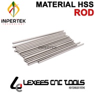 Material ROD 16 mm HSS SKH-9 Round Tool Bits 16mm Bahan SKH9 Panjang 100 | 150 | 200