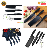 Buck-1 Knife Set Japan Quality Sharp Knives Chef and Cook Essential Kitchenware Cookware Stainless S