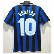 97/98 Inter Milan Away Retro Soccer Jersey RONALDO jersey-XH