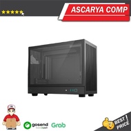 DEEPCOOL CH160 PLUS | ITX M-ATX PC Case | Black Black Black