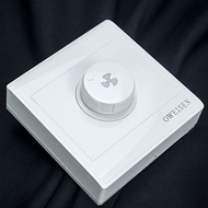 Speed Switch Fan Speed Regulator Surface Mounted Type 86 M6 Fan Ceiling Fan Knob Stepless Speed Regu