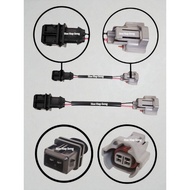#socket untuk fuel Injector Adapter For Denso Female to EV1 For Bosch Jetronic Male Plug