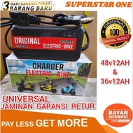 charger sepeda listrik 36v12AH 48 volt 12 AH 48v20AH asli original