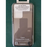 (SALE) Official Samsung Galaxy S21 Ultra 5G Clear Protective Cover -Black -EF-GG998