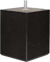 La Fabrique de Pieds The Finished Feet am20170100 Game of 4 Feet in Bed Wood Colour Wenge 10 x 8 x 8