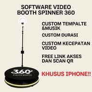 INCLUDE PPN! SOFTWARE VIDEO BOOTH SPINNER 360 | APLIKASI VIDEO BOOTH