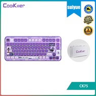 coolkiller Transparent mechanical keyboard CK75 pixel fairy tale the third mock examination customiz
