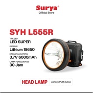 SURYA HeadLamp White 55W 55Watt 55 W Watt SYHL555R SYH L 555 R 555R L555R Cas Rechargeable Head Lamp