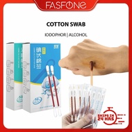 FASFONE Alcohol Swab Alkohol Swab Medical Iodophor Alcohol Medicine Cotton Wet