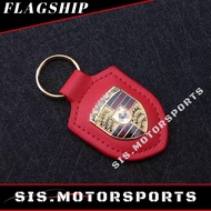 (PRE-ORDER) Porsche Genuine Leather Keychain macan Cayenne Cayman taycan 718 Boxster 911 Panamera Ca