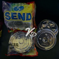 SEND Flat Cup Lid Star Pop Ice Cup Cup/ (8oz, 8.5oz, 10oz, 12oz, 14oz, 16oz, 18oz, 22oz)