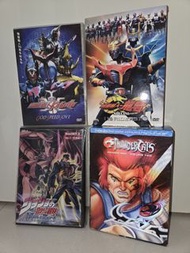 〖✌️2套動畫DVD📀碟正常無花🔄〗

1⃣◀️虎威戰士🦁THUNDERCATS Season One〔第一季結局@34～65集〕▶️
✅動感萬變咭封面🎭保護盒套殘
〖原裝正版💽英語原聲🇬🇧英文字幕〗