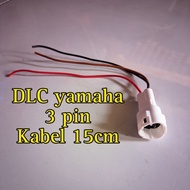 Yamaha 3-pin DLC socket With socket Cable