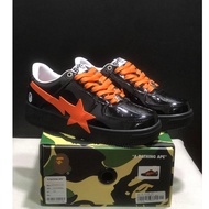 A Bathing Ape (BAPE) STA  AF1 Men's and Women's low cut fashionable board shoes Sneakers