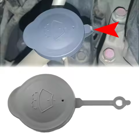 For Nissan Micra March K13 2011-2022 Car Windshield Wiper Washer Fluid Reservoir Tank Cap Bottle Lid