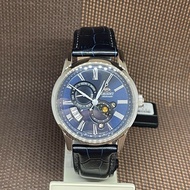 Orient RA-AK0011D10B Sun & Moon Blue Analog Blue Leather Automatic Men's Watch