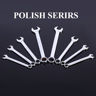 Spanar Combination Wrench Spanner Tools ( Polish / Chrome Vanadium )  6-27mm