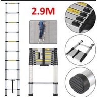 Extension Telescoping Ladder Aluminum Multi-Purpose Extend and Climb Ladder (2.9M/9.5Ft)