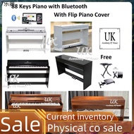 piano ✮UK Digital Piano 88 Standard Keyboard Weighted Keys Bluetooth wireless connection Free Piano Stool☜