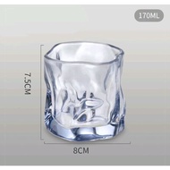 NexXIO Gelas Whisky / Gelas Kaca Whisky On The Rocks Cangkir Kaca Gelas Air Minum Beer Bir
