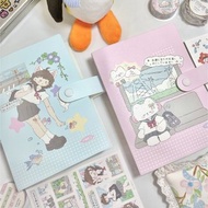 小狗巴士VOL.7 A6貼紙收納冊票據便簽相冊明信片收納冊