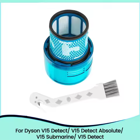 A52Q-True HEPA Premium Filter Replacement for Dyson V15 Detect/V15 Detect Absolute Vacuum Attachment
