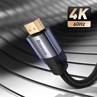Baseus HDMI-compatible Cable for Switch TV Box Laptop PS5 PS4 Projector 4K HD to 4K HD Extension Cable Digital Cable 4K