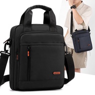 Aotian Men Business Casual Computer Bag Briefcase Office A4 File Package Business Trip Handbag Shoul
