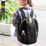 Kiss lock backpack Ayanokoji Gamaguchi Bag Backpack Cordura (R) unisex