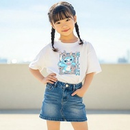 Lilo and Stitch tshirt Good Quality Children's T-Shirt Round Neck With Cartoon Print 100-150cm