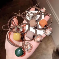 Premium hair tie set of 2 2-color hair tie/ hair tie/ set