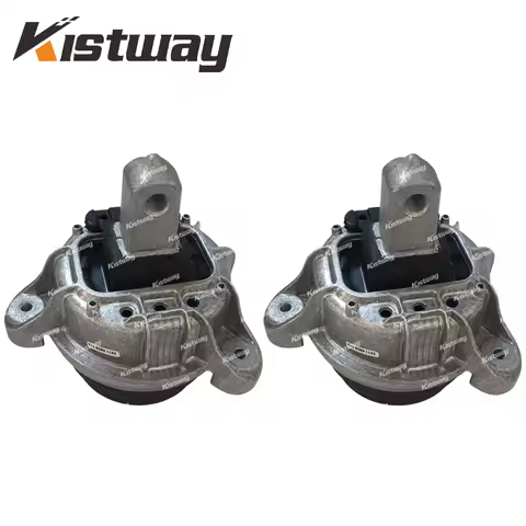 2PCS Engine Mounts Kit For BMW 5 6 7 F11 F10 F18 F07 F12 F13 523i 528i 530i N53 22116858975 22116858