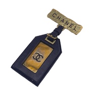 【二手】香奈兒 (CHANEL) 94P 可可標誌胸針 黑色