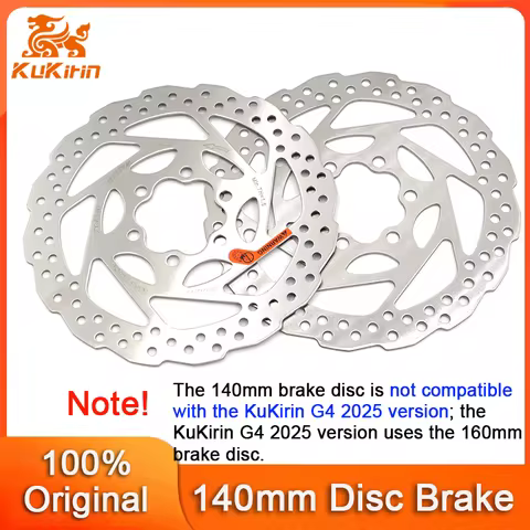 Original Disc Brakes for Kukirin G2 Master/G3/G4 Electric Scooter 140MM Stainless Steels Brake Disc 