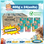 POODEE Kucinta 400G x 24 Canned Food (Wet Cat Food)