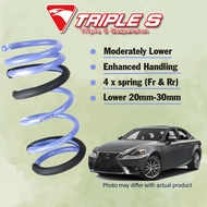 LEXUS IS250 IS300H RX200T NX200T CT200H -  Triple S Lowering Sport Spring