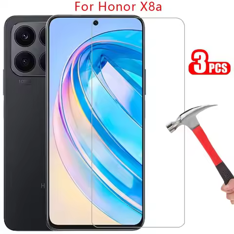 tempered glass for huawei honor x8a phone case honorx8a x 8a 8 x8 a 4g 5g a8x xa8 8xa x8a5g x8a4g ba