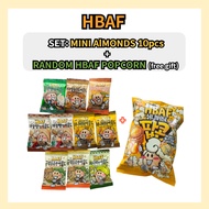 [HBAF] MINI ALMONDS 10Pcs 200g(+freegift: hbaf popcorn 1EA)