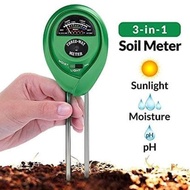 Alat Ukur Tanah 3 Way In 1 Soil Meter Moist Sunlight Ph Moisture