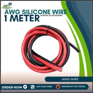 10 AWG 12 AWG 13 AWG 14AWG Gauge Wire Silicone Flexible Cable Red or Black || EBB