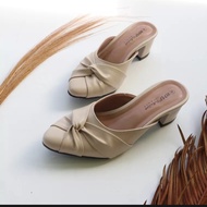 HMF Anity Women's Mules Heel Shoes BC06