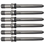 6Pcs Injector Connector Tubes Auto Parts Injector Takeover Replacement for Dodge Cummins 03-12 5.9L 