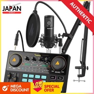MAONO Audio Mixer Audio Interface Mixer Podcast Stereo Mixer 3.5mm Audio Interface Portable Compact 