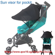 1:1 GB stroller Accessories sun shade for goodbaby pockit stroller extend sun visor Canopy Cover UV