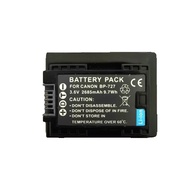 BP-727 BP727 Camera Battery For Canon Camera