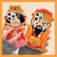 Suitable for Apple 15 Phone Case Jade Emperor Empire Style opporeno11 Glory 30pro Silicone Phone Cas