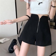 (JANUARY BRAND) SMLXL2XL Women's High Waist Short pants女装高腰短裤罗马弹力面料后腰伸缩裤头-JN5712