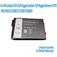 7WNW1 Laptop Battery For Dell Latitude 5424 5420 Rugged Latitude 7424 Rugged Extreme P137G P85G P86G